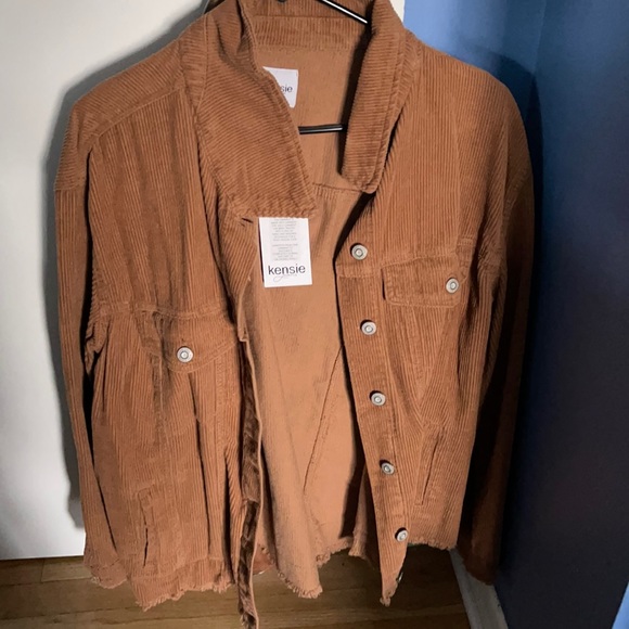Kensie Nwt Corduroy Jacket 